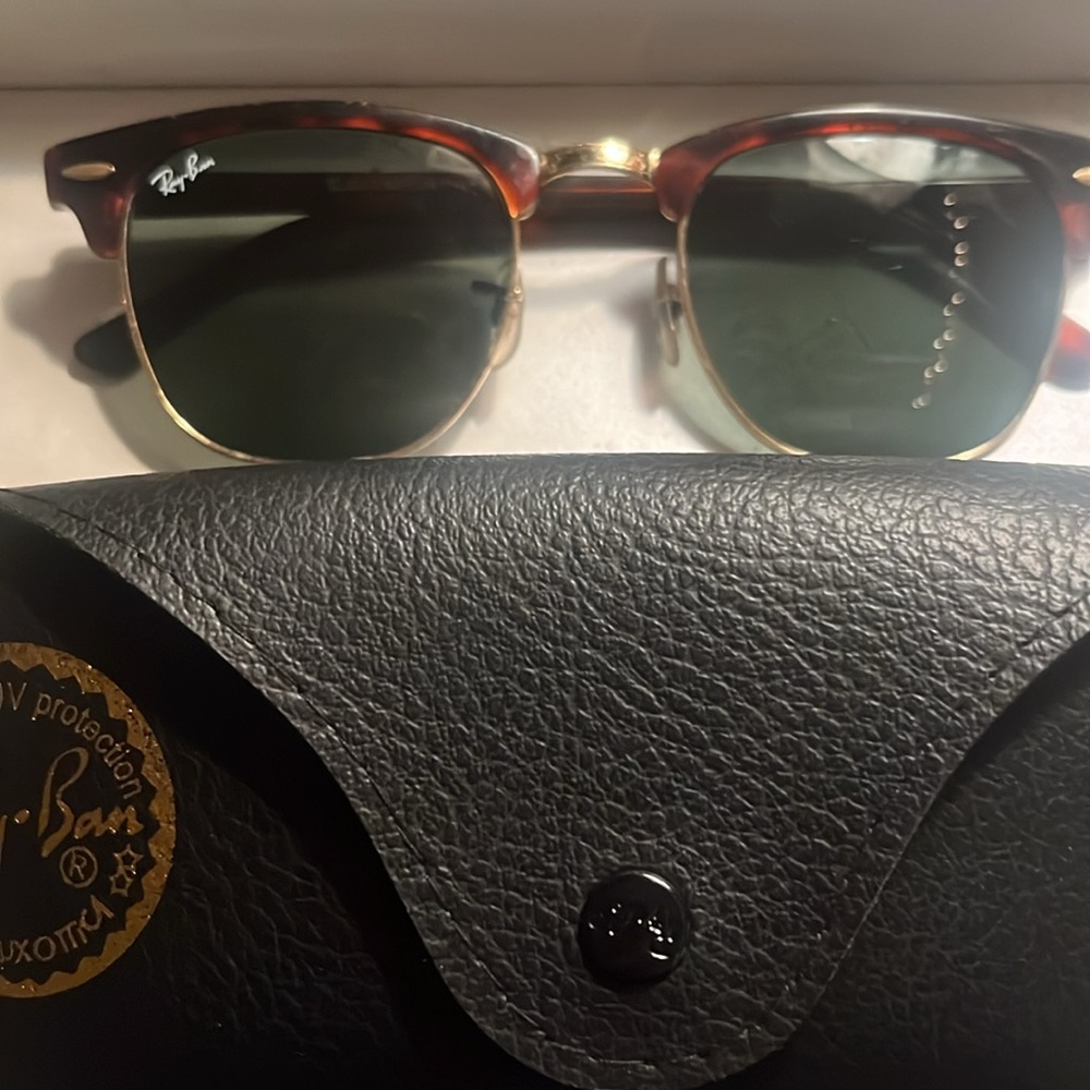 Ray Ban Club masters With Case